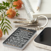 Ten CommandmentsRectangle （両面） キーホルダー (正面右)