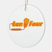 Ten-FourのレトロのCBのラジオのオーナメント(ライト) セラミックオーナメント (左)