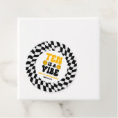 Ten Is A Vibe Retro Tenth 10th Birthday Party フェイバータグ (インサイチュ)