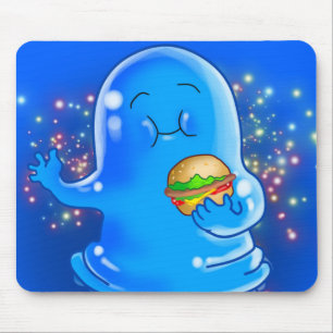 Ten Little Monster:Boris the Blob Mouse pad マウスパッド