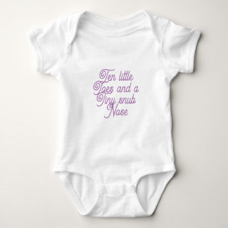 Ten Little Toes Baby Bodysuit ベビーボディスーツ