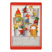 TEN LORD A LEAPING Mini Clipboard – 赤 ミニクリップボード (裏面)