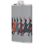 Ten Lords A Leaping Cut-Out Strencil-Style 1 フラスク (左)