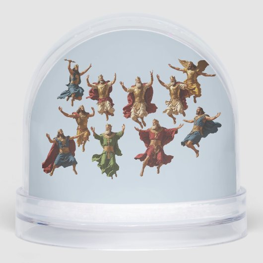 Ten Lords Leaping The Ten Commandments Vector  (正面)