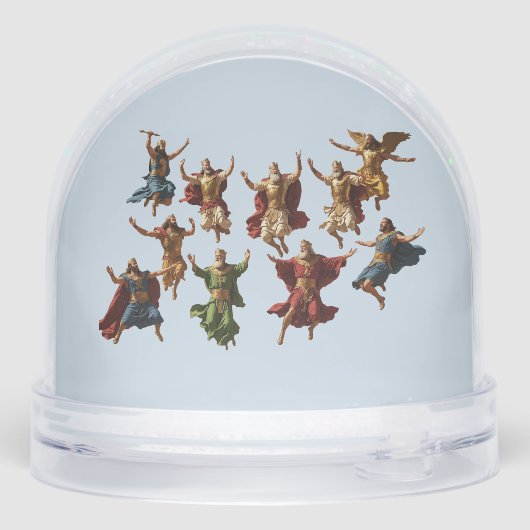 Ten Lords Leaping The Ten Commandments Vector  (裏面)