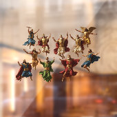 Ten Lords Leaping The Ten Commandments Vector  ウィンドウサイン (シート2)