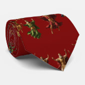 Ten Lords Leaping The Ten Commandments Vector  ネクタイ (ロール)