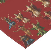 Ten Lords Leaping The Ten Commandments Vector  ロングテーブルランナー (コーナー)