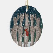 Ten Lynx a-Leaping両面セラミックオーナメント セラミックオーナメント (右)