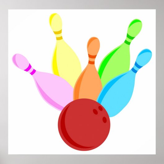 Ten Pin Bowling ポスター (正面)