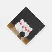 Ten Pin Bowling Strike スタンダードランチョンナプキン (角)