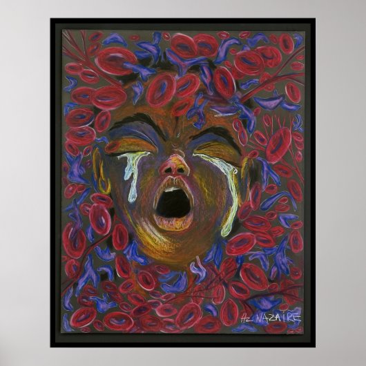 Ten Redefined – 鎌状赤血球痛認識度プリント ポスター (正面)