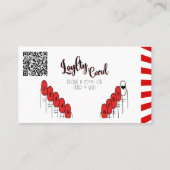 Ten Shades of Happy Review爪、 ネイルロイヤリティ 名刺 (裏面)