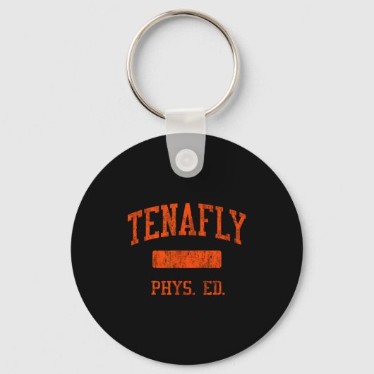 Tenafly High School Hs Tenafly Nj Phys Ed キーホルダー (正面)