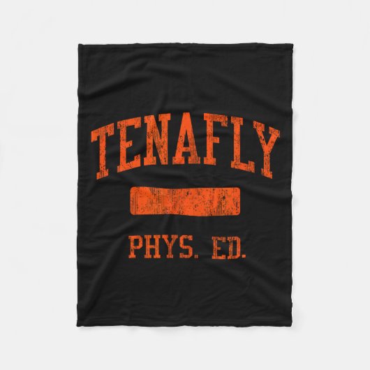 Tenafly High School Hs Tenafly Nj Phys Ed  フリースブランケット (正面)
