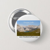 Tenaya湖のヨセミテカリフォルニアプロダクト 缶バッジ (正面&裏面)