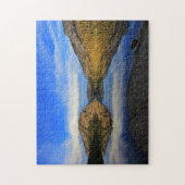 Tenaya湖の反射 ジグソーパズル (縦)