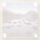 Tenaya湖 ガラスコースター (裏面)