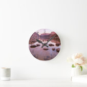 Tenaya湖 ラウンド壁時計 (ホーム)