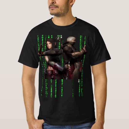 TENCHU 2X020 マトリックス Tシャツ (正面)
