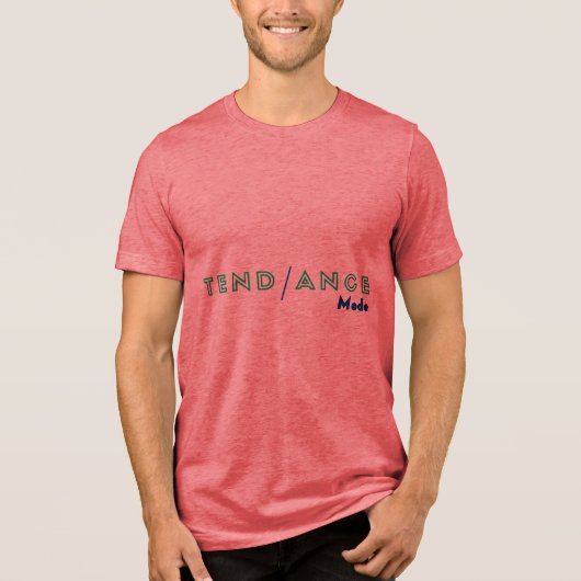 TENDANCEモードTシャツ トライブレンドＴシャツ (正面)