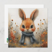 Tender Bunnies:気にの考え🐇Digital シーズンカード (正面/裏面)