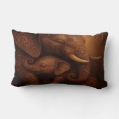 Tender Elephants ランバークッション (裏面)