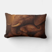 Tender Elephants ランバークッション (正面)