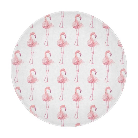 Tender Flamingo Series デザイン2 カッティングボード (正面)