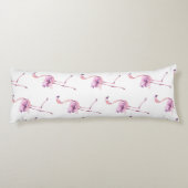 Tender Flamingo Series デザイン 5 ボディピロー (裏面)