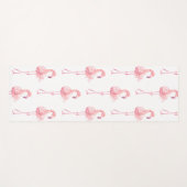 Tender Flamingo Series Design 2  ヨガマット (正面(横))