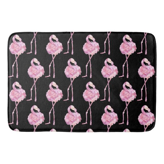 Tender Flamingo Series Design 3 バスマット (正面)