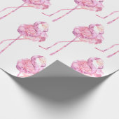 Tender Flamingo Series Design 3  ラッピングペーパー (角)