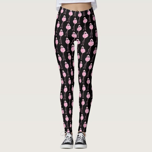 Tender Flamingo Series Design 3 レギンス (正面)