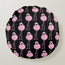 Tender Flamingo Series Design 3 丸型クッション