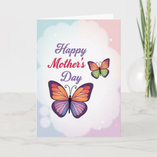 Tender Joy Mothers Day Card カード (正面)