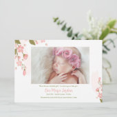 Tender Moments写真の誕生のお知らせ 招待状 (スタンド正面)