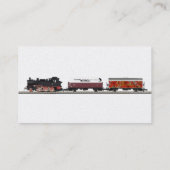 Tenderlokomotiveのプロフィールカード 名刺 (裏面)