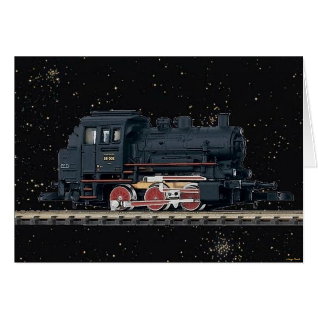 Tenderlokomotive BR 89カード (正面横)