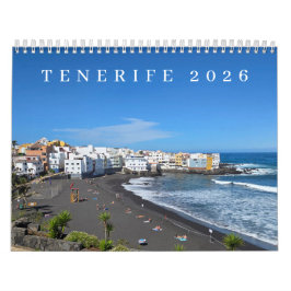 Tenerife 2026 calendar カレンダー