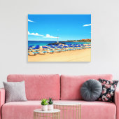 Tenerife beach view canvas print キャンバスプリント (インサイチュ (リビング))