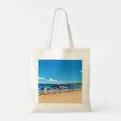 Tenerife beach view tote bag トートバッグ (裏面)