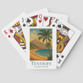 Tenerife Canary Islands Mount Teide Spanish Island トランプ (裏面)