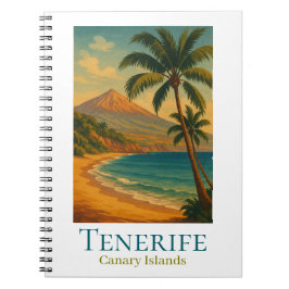 Tenerife Canary Islands Mount Teide Spanish Island ノートブック