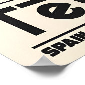 Tenerife Travel Poster El Medano Beach, Oversized ポスター (角)