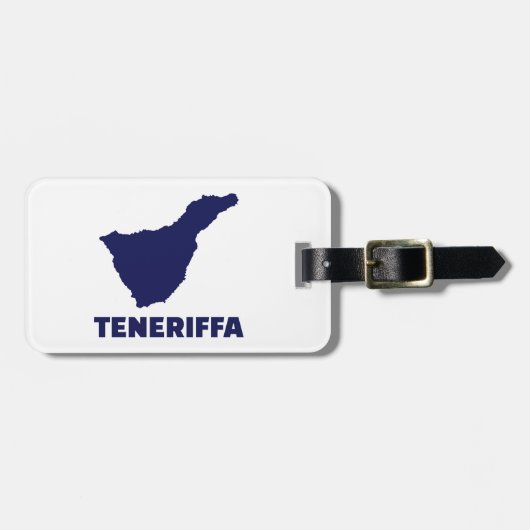 Teneriffa ラゲッジタグ (正面横)