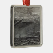 Teneriffe、Sante Cruzのピーク メタルオーナメント (右)