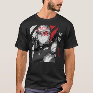 Tengen Uzui Demon Slayer Kimetsu No Yaiba BlackRed Tシャツ