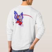 Tenguの長袖のTシャツ2 Tシャツ (裏面)