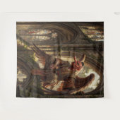 Tengu Perched in the Ruined Cathedral タペストリー (正面(横))